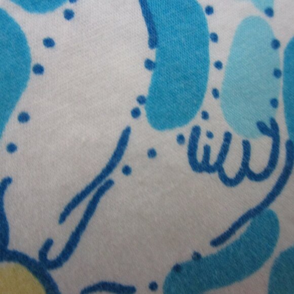 Lioness Leopard Ankle Crop Pant Blue Daisy Pockets - Picture 11 of 12